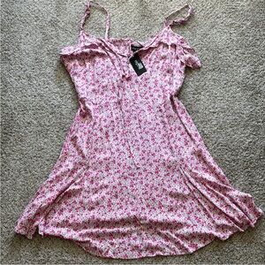 Foolish Ditsy Dress City Chic (plus size)